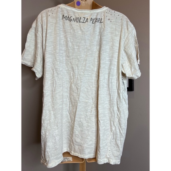 Free People x MAGNOLIA PEARL Moon Tee In Moonlight One Size - Picture 4 of 5
